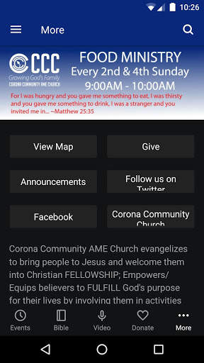 Corona Community AME Church स्क्रीनशॉट 3