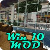 Mod Win 10 Edition for Minecraft PE logo