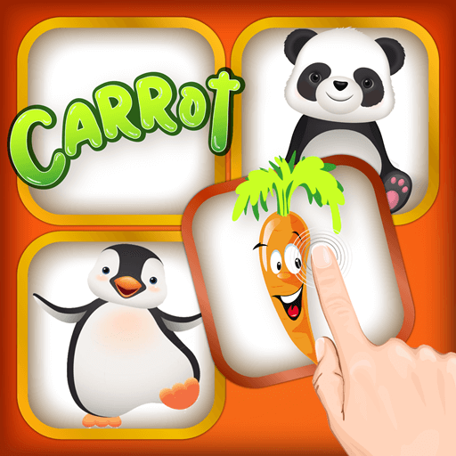 Kids Matching Games. Match Letters, Words &amp; Shapes أيقونة
