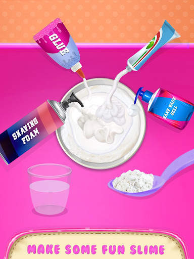 Make Fluffy Slime Maker Game screenshot 2