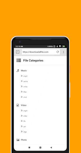 Mini Browser screenshot 1