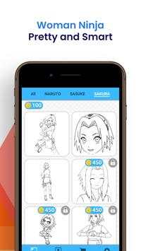 Ninja Konoha Number Color screenshot 3