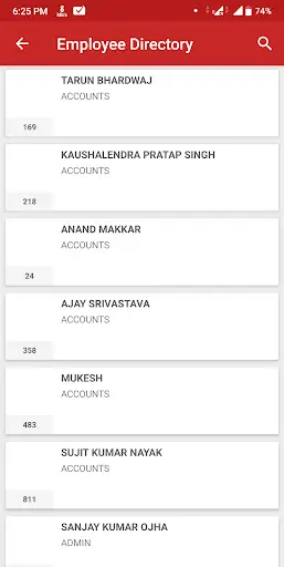 Subhlakshmi ERP screenshot 1