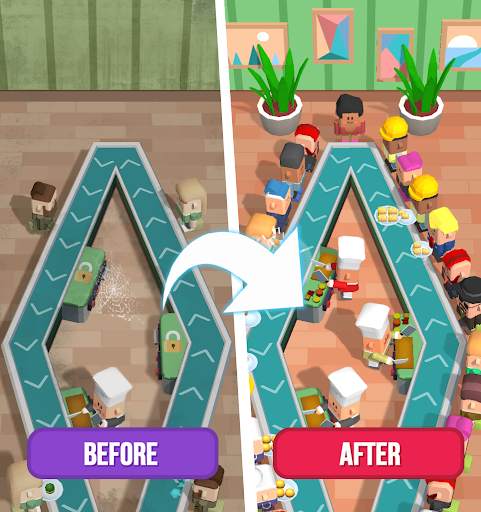 My Idle Cafe - Cooking Manager Simulator & Tycoon screenshot 1