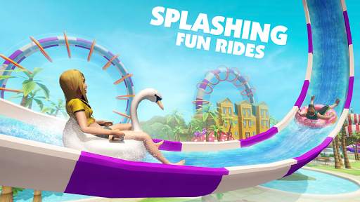 Pool Ride Rush - Water Park Racing Games 2021 screenshot 5