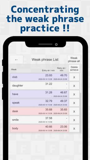 Japanese Flick Typing app screenshot 5