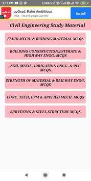 Civil Engineering - ( SSC JE, RRB JE ) скриншот 8