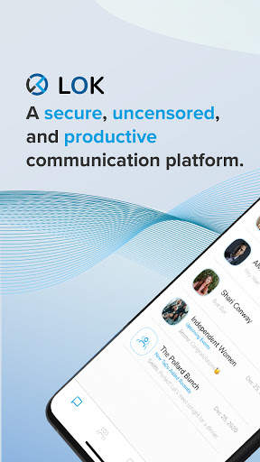 Lok - Secure and Uncensored screenshot 1