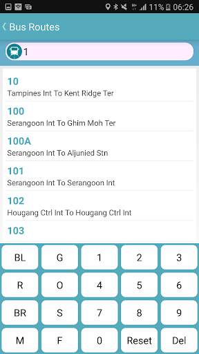 SG Bus / MRT Tracker screenshot 6