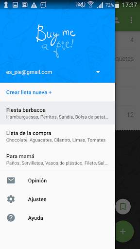 Buy Me a Pie! Lista screenshot 3