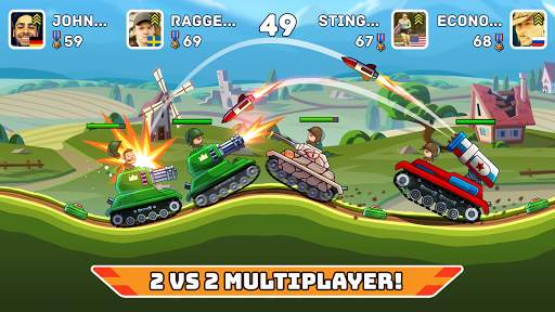 Hills of Steel screenshot 1