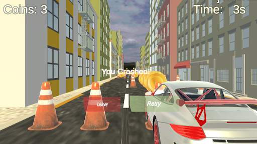 Vcar crush: Knock  super wings Traffic Rush screenshot 5