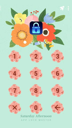 Flower - App Lock Master Theme 2 تصوير الشاشة