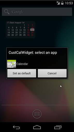 Calendar Widget 2 تصوير الشاشة