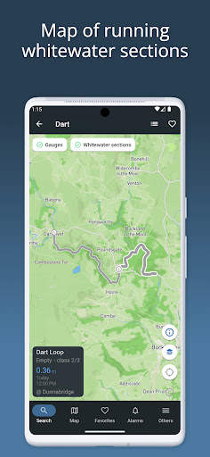 RiverApp - River levels 5 تصوير الشاشة