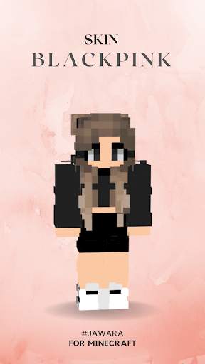 Skin Black Pink for Minecraft screenshot 4