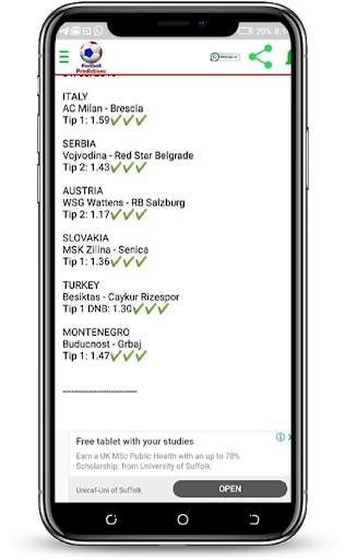PREMIER BETS👉💯 FREE FOOTBALL PREDICTION screenshot 2