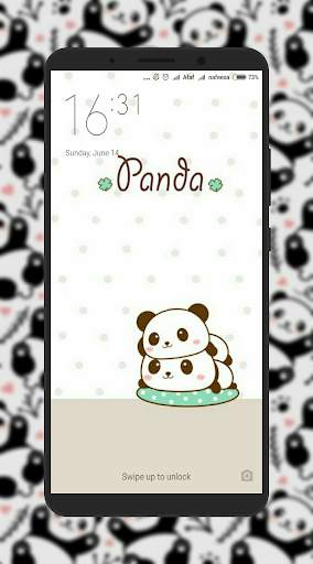 Panda Cute Wallpaper 8 تصوير الشاشة