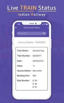 Indian Railway Train Status screenshot 4