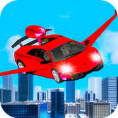 Flying Car Driver 2018 icon