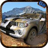 Driving in Pick Up Truck hill logo