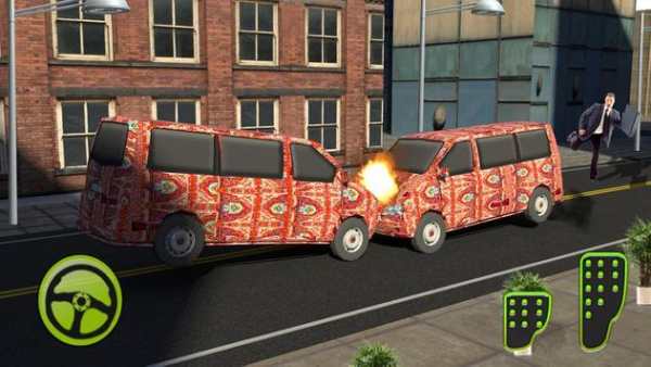 City Van Driving : MiniBus Public Transport screenshot 2