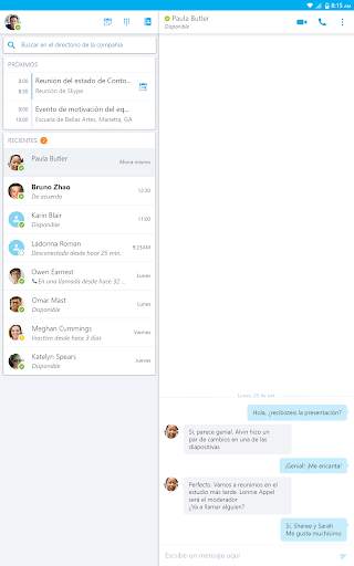 Skype for Business for Android screenshot 3
