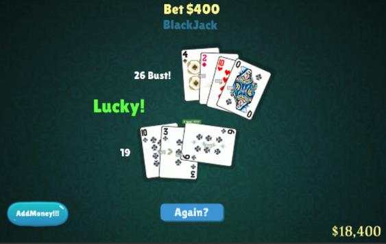 Mini BlackJack स्क्रीनशॉट 4