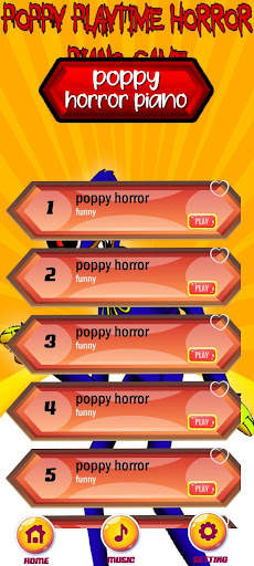 poppy horror playtime piano screenshot 2