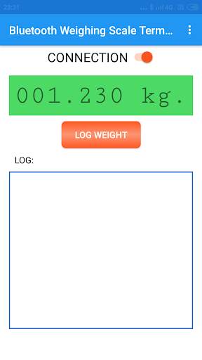 Bluetooth Weighing Scale Terminal скриншот 3