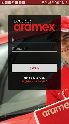 Aramex Courier screenshot 1