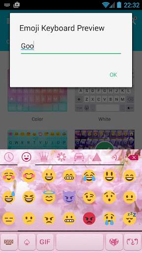 Love Sakura Emoji Keyboard screenshot 3