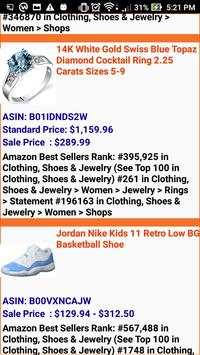 Amazon Seller Rank Tracker 6 تصوير الشاشة