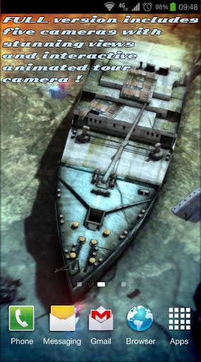 Titanic 3D Free live wallpaper screenshot 3