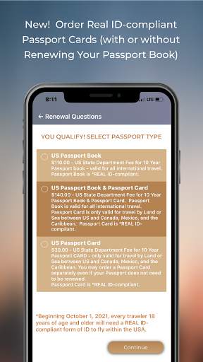 ItsEasy Passport Renewal   Passport Card   Photo screenshot 6