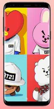 Cute BT21 HD Live Wallpaper, Backgrounds screenshot 3