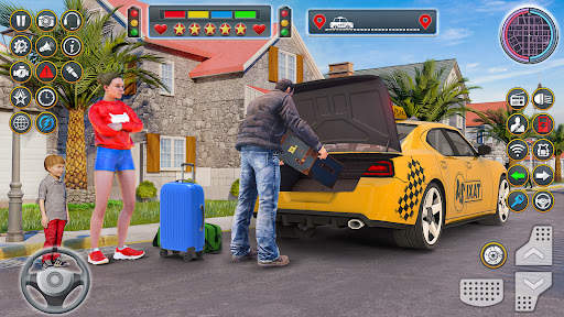 City Taxi Simulator Taxi games screenshot 4
