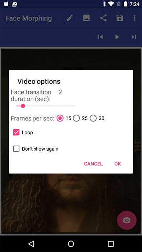 Face Video Morph Animator HD screenshot 4