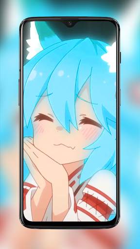Senko Rainbow Fox Anime Girl Live Wallpapers screenshot 5