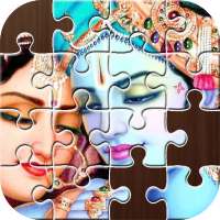 Tuhan Hindu Krishna Janmashtami Jigsaw Puzzle