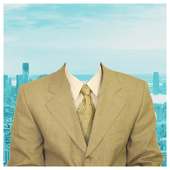Men Suit Photo Frames Maker icon