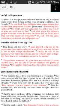 LIVING BIBLE screenshot 1