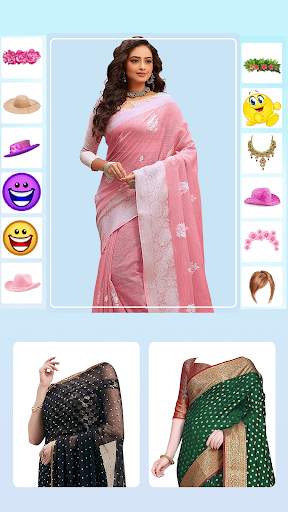 Women Fancy Saree Photo Suit 3 تصوير الشاشة