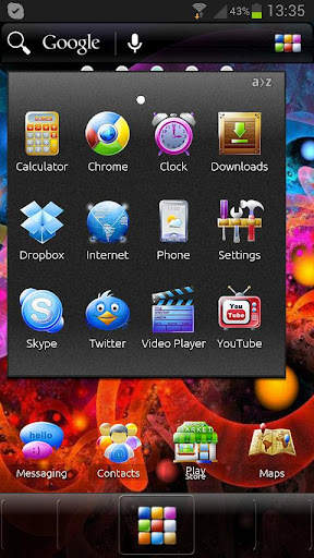ADW Theme Samoled screenshot 6