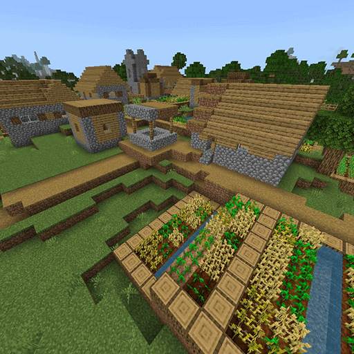 village for minecraft pe v1.0