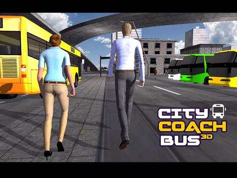 City Bus Coach Driving Sim 2 screenshot 14