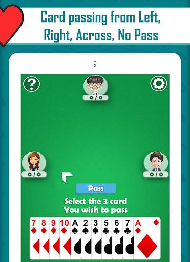 Hearts - Card Game Classic 12 تصوير الشاشة