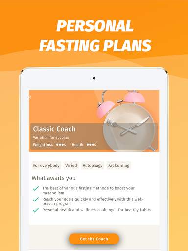 BodyFast Intermittent Fasting Tracker - Diet Coach screenshot 13