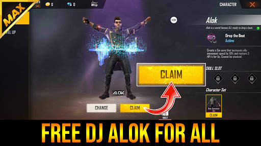 Free Diamonds, Elite Pass & DJ Alok For Free Firee screenshot 3