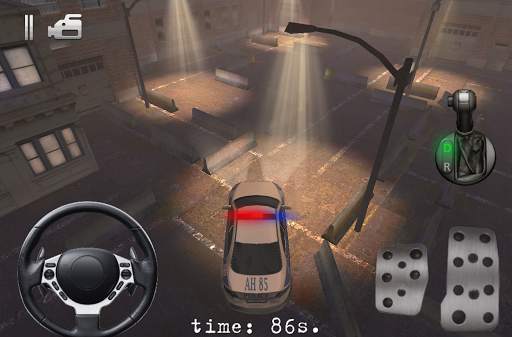 Police Car Parking Driver 3D screenshot 2
